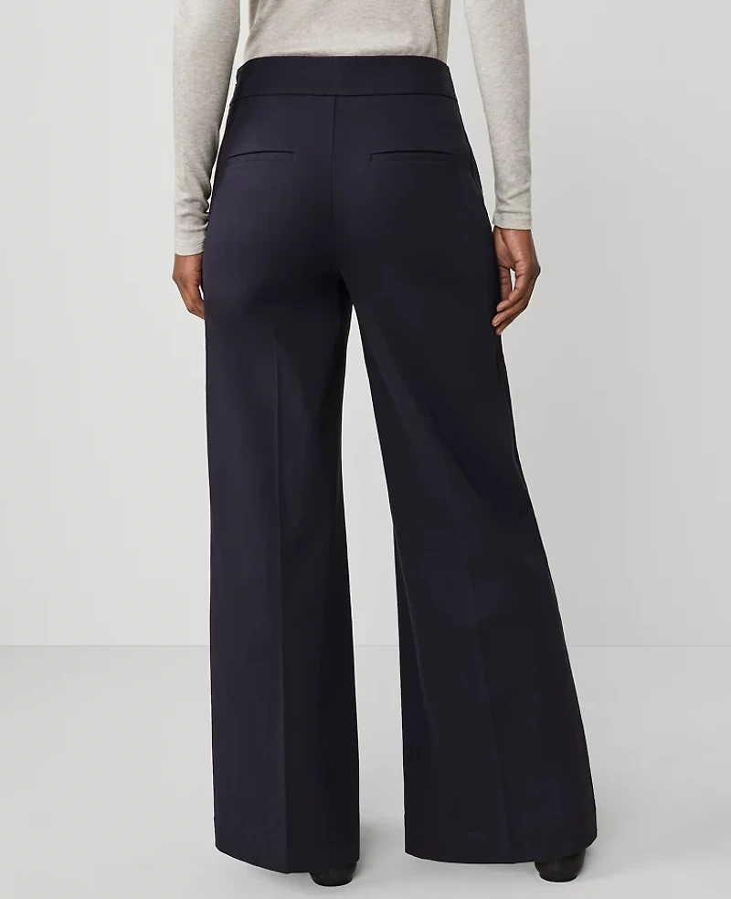 Ann Taylor Weekend Collection Wide Leg Sailor Pant Women's