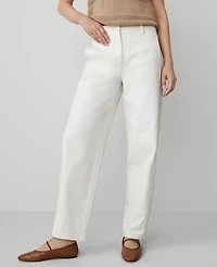 Ann Taylor Weekend Collection Seamed Barrel Ankle Pant Women's