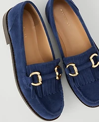 Ann Taylor Kiltie Chain Loafers Women's