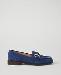 Ann Taylor Kiltie Chain Loafers Women's