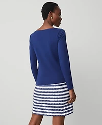 Ann Taylor Square Neck Top Women's
