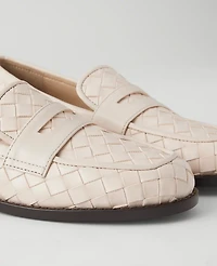 Ann Taylor Woven Penny Loafers Women's