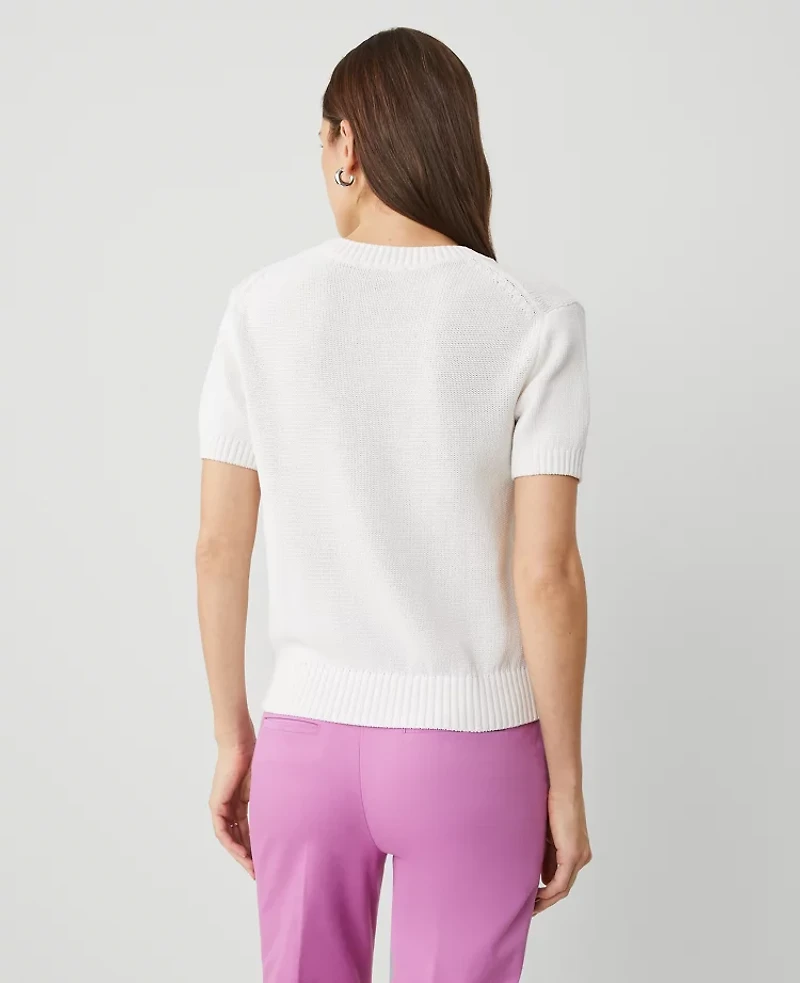 Ann Taylor Modern Sweater T-Shirt Women's