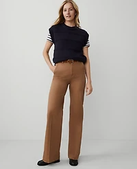 Ann Taylor Petite Weekend Collection Trouser Sateen Women's