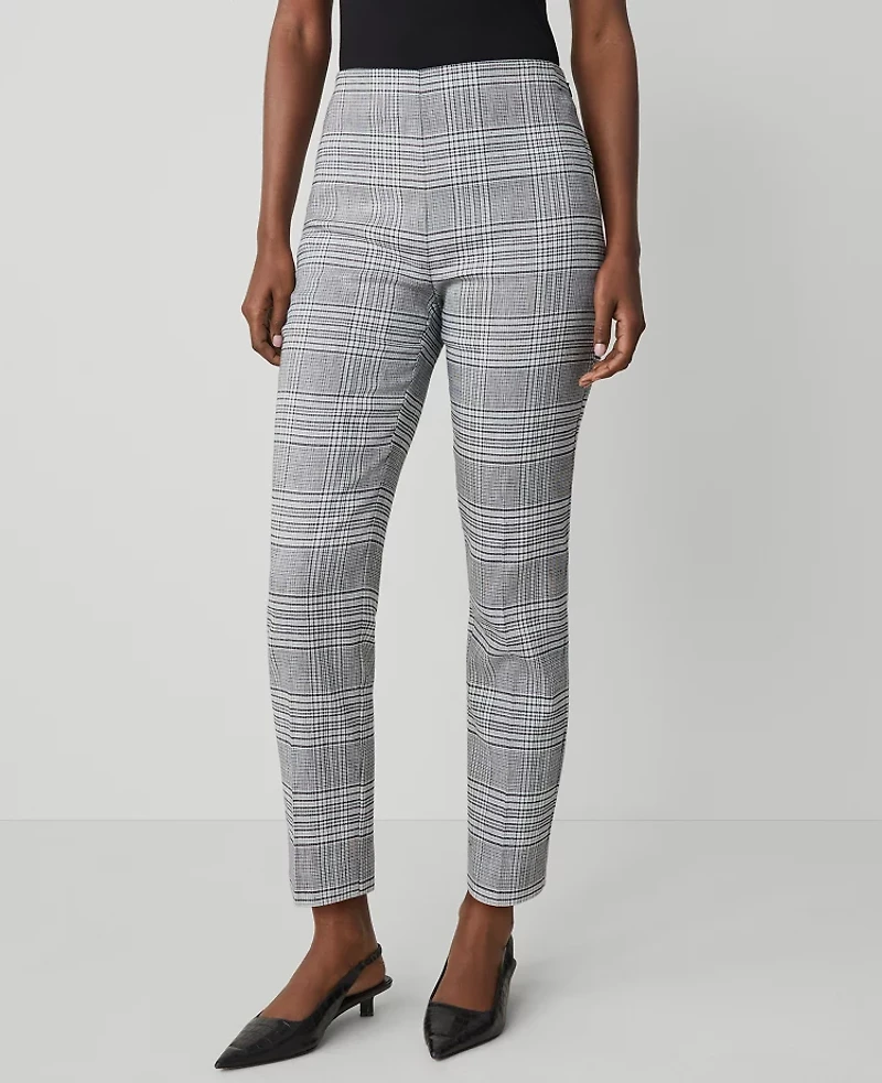 Ann Taylor The Side-Zip Ankle Pant Size 10 Black Women's