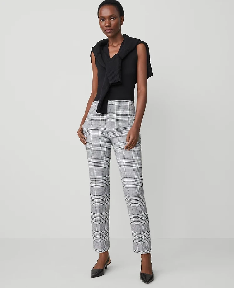 Ann Taylor The Side-Zip Ankle Pant Size 10 Black Women's