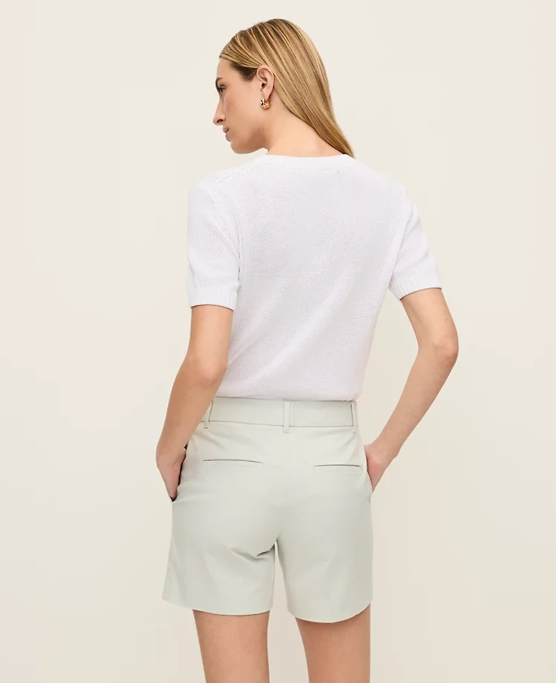 Ann Taylor The Midi Short Pale Aqua Women's