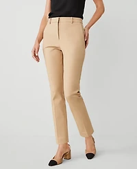 Ann Taylor The High Rise Eva Ankle Pant Cappuccino Tan Women's