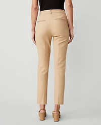 Ann Taylor The High Rise Eva Ankle Pant Cappuccino Tan Women's