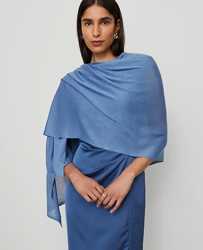 Ann Taylor Oversized Wrap Scarf Women's