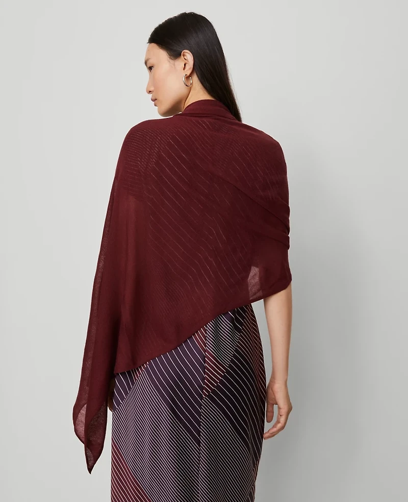 Ann Taylor Oversized Wrap Scarf Women's