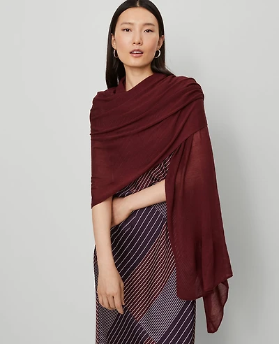 Ann Taylor Oversized Wrap Scarf Women's