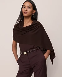 Ann Taylor Oversized Wrap Scarf Women's