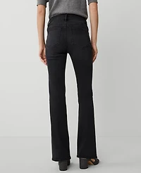 Ann Taylor The Boot Jean Size 14 Faded Black Wash Women's