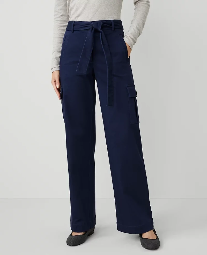 Ann Taylor Straight Leg Cargo Pant Women's