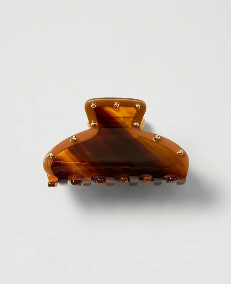 Ann Taylor Studded Acetate Hair Clip Women's