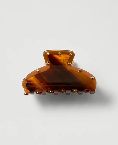 Ann Taylor Studded Acetate Hair Clip Women's