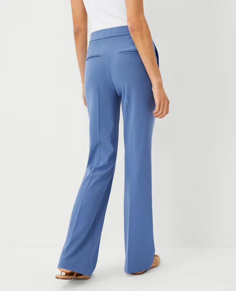 Ann Taylor The High Rise Trouser Pant in Seasonless Stretch Size 4 Precious Sapphire Women's