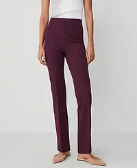 Ann Taylor The Petite Skinny Flare Size 6 Plum Rose Women's