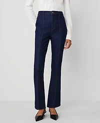 Ann Taylor The Seamed Boot Jean Size 0 Classic Rinse Wash Women's