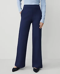 Ann Taylor Weekend Collection Ponte Straight Leg Pant Women's