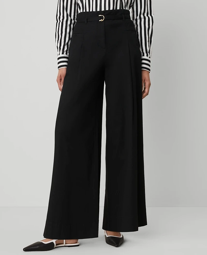Ann Taylor The Statement Wide-Leg Pant Women's