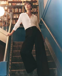 Ann Taylor The Statement Wide-Leg Pant Women's