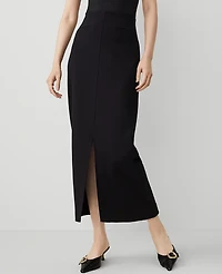 Ann Taylor Ponte Pocket Maxi Skirt Women's