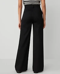 Ann Taylor Weekend Collection Trouser Sateen Women's