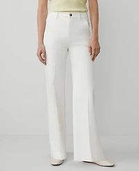 Ann Taylor Weekend Collection Trouser Pant Sateen Women's
