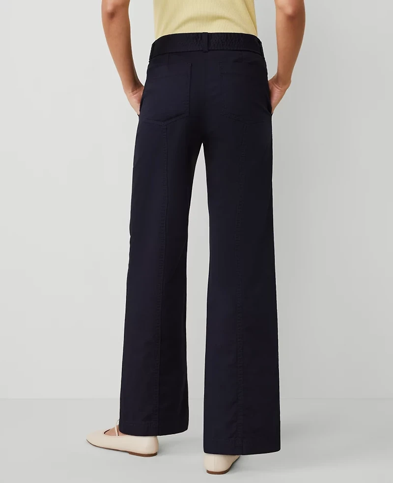 Ann Taylor Weekend Collection Belted Utility Pant Women's