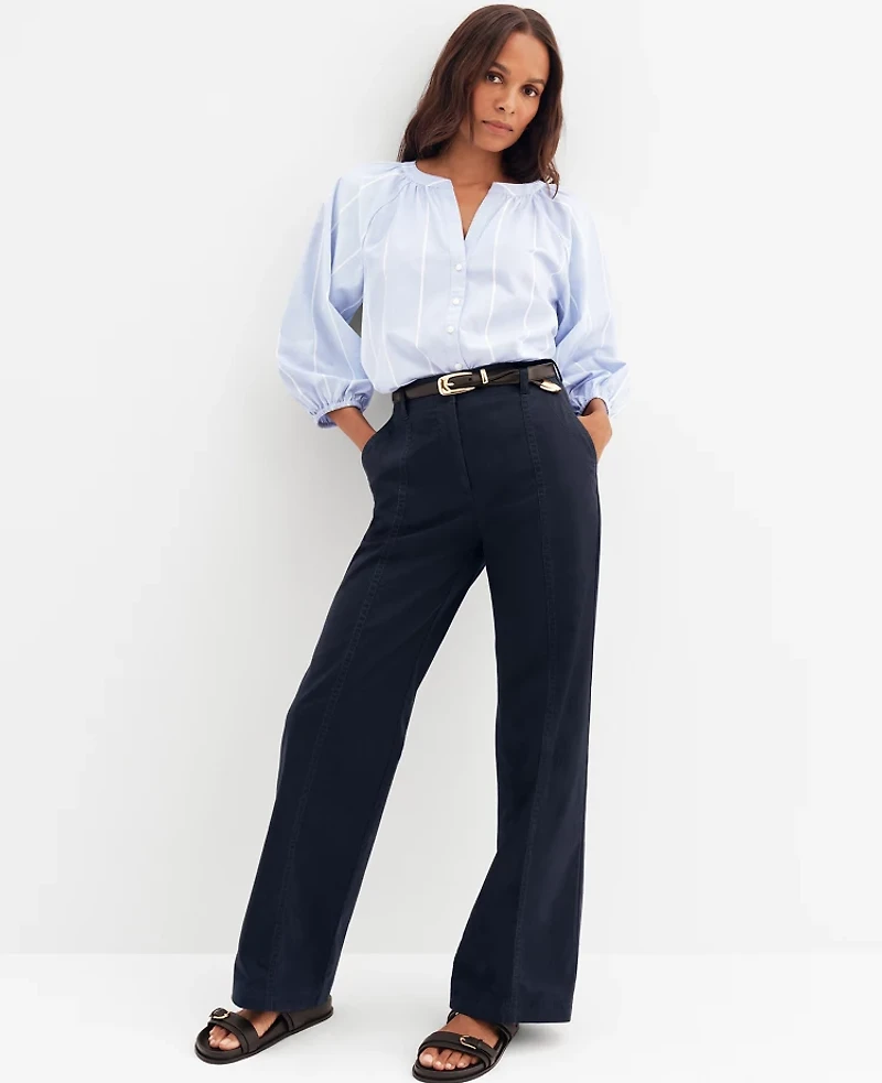 Ann Taylor Weekend Collection Belted Utility Pant Women's