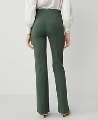 Ann Taylor The Petite Skinny Flare Trouser Pant in Ponte Size 6 Dried Cilantro Women's