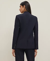 Ann Taylor The Collarless Blazer Seasonless Stretch Women's