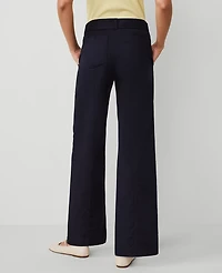 Ann Taylor Petite Weekend Collection Belted Utility Pant Women's