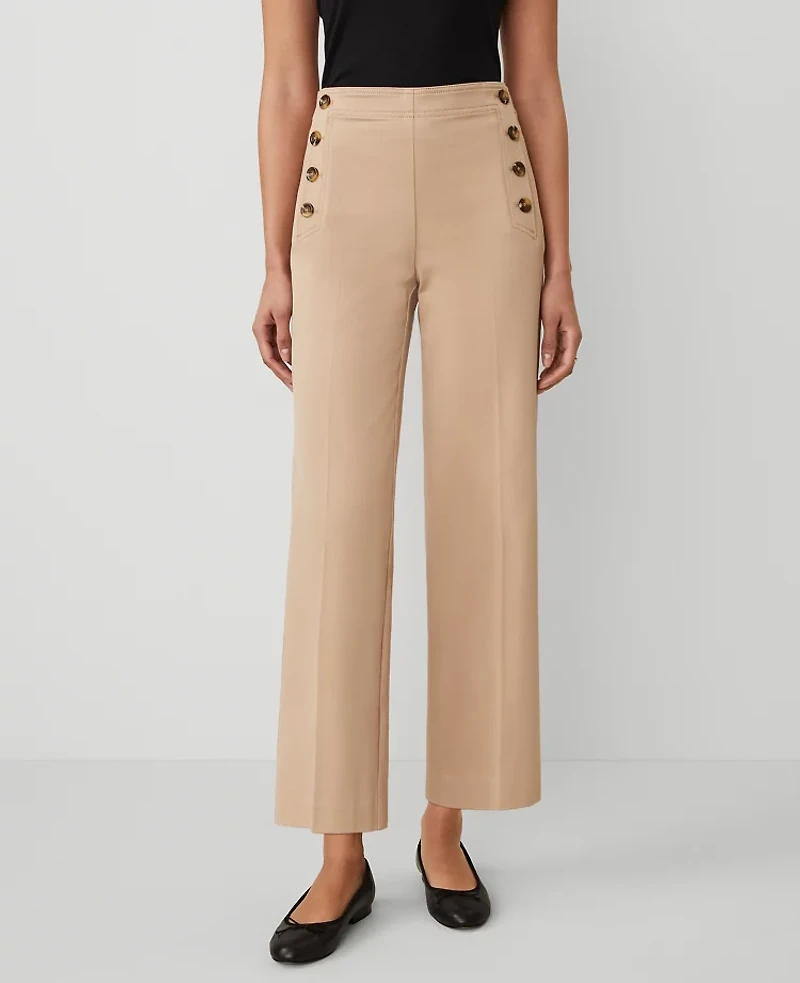 Ann Taylor The Petite Sailor Grace Straight Pant Women's