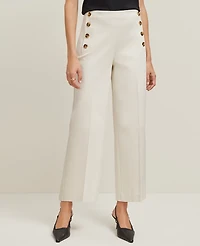 Ann Taylor The Tall Sailor Grace Straight Pant Sand Shell Women's