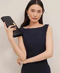 Ann Taylor The Petite Boatneck Dress Seasonless Stretch Women's