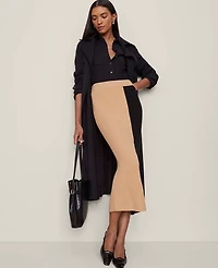 Ann Taylor Petite Modern Trench Coat Black Women's