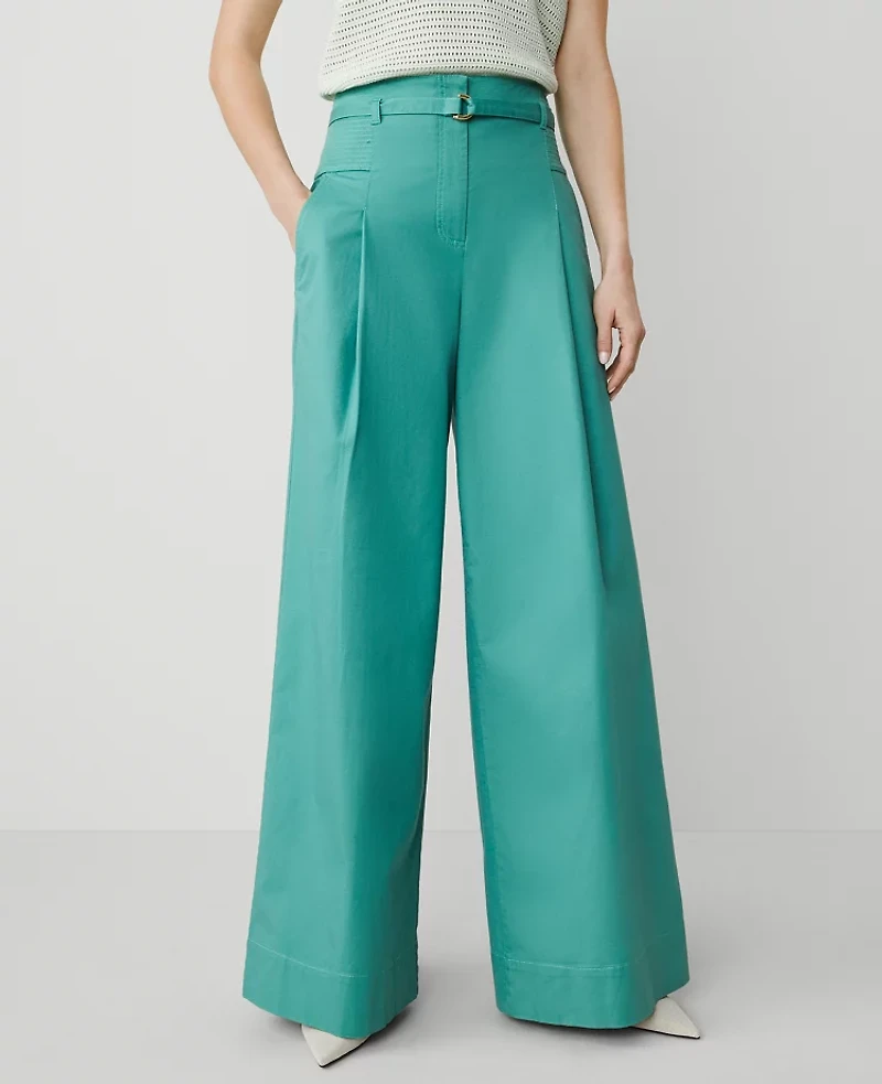 Ann Taylor The Petite Statement Wide Leg Pant Women's