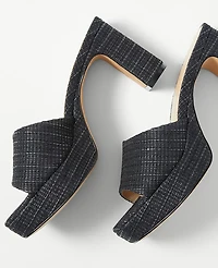 Ann Taylor Platform Mule Sandals 11 Women's