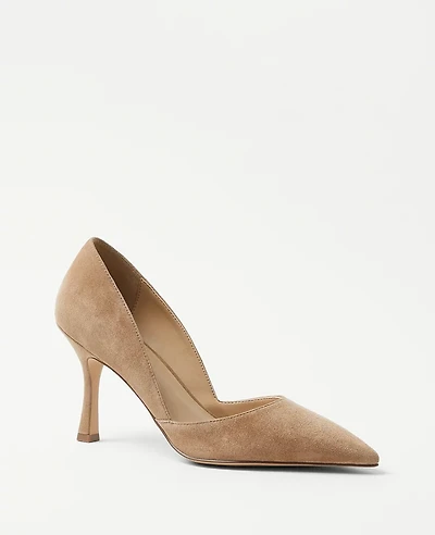 Ann Taylor Azra Suede Pump Women's