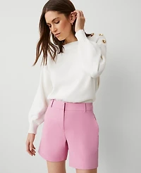Ann Taylor The Petite Mid Short Enchanted Pink Women's