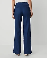 Ann Taylor The Patch Pocket Boot Pant Linen Blend Calm Shores Women's
