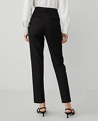 Ann Taylor The Petite High Rise Eva Ankle Pant Black Women's
