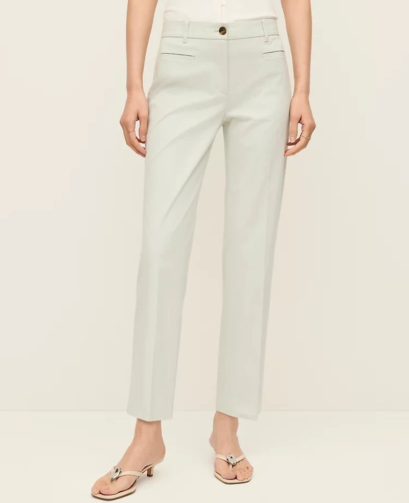 Ann Taylor The Cotton Crop Pant — Curvy Fit Women's