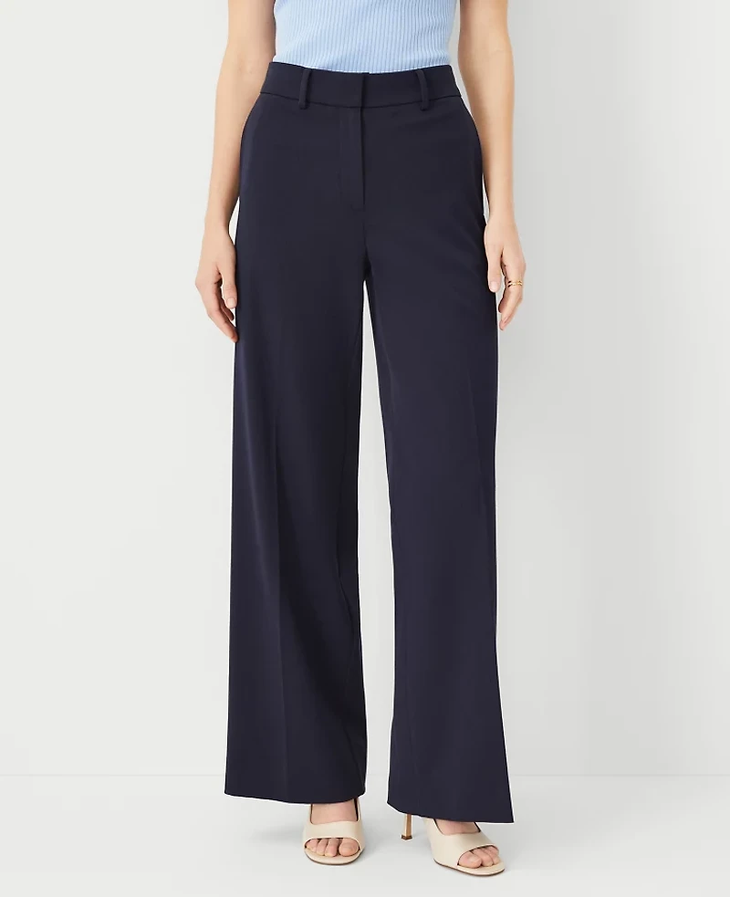 Ann Taylor The Wide-Leg Pant - Curvy Fit Women's