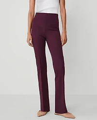 Ann Taylor The Skinny Flare Size 6 Plum Rose Women's