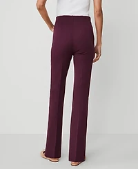 Ann Taylor The Skinny Flare Size 6 Plum Rose Women's