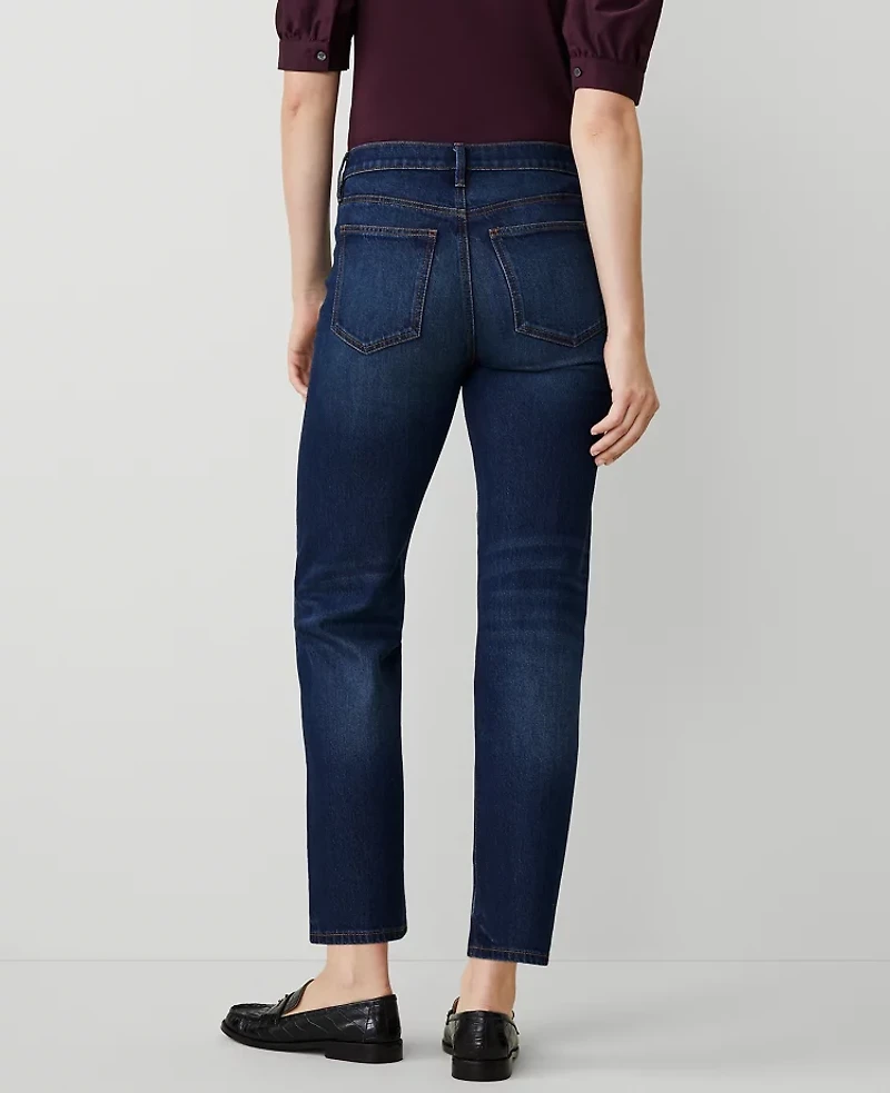 Ann Taylor Petite Straight Jeans Size 4 Women's